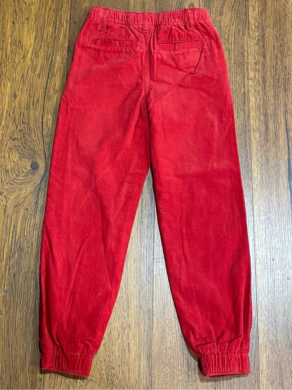 Gymboree Boys Red Corduroy Lined Joggers Size 6 - Picture 4 of 8